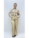 PANTALON CINTURON OTOÑO CAMEL