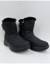 BOTA IMPERMEABLE CON VELCRO NEGRO